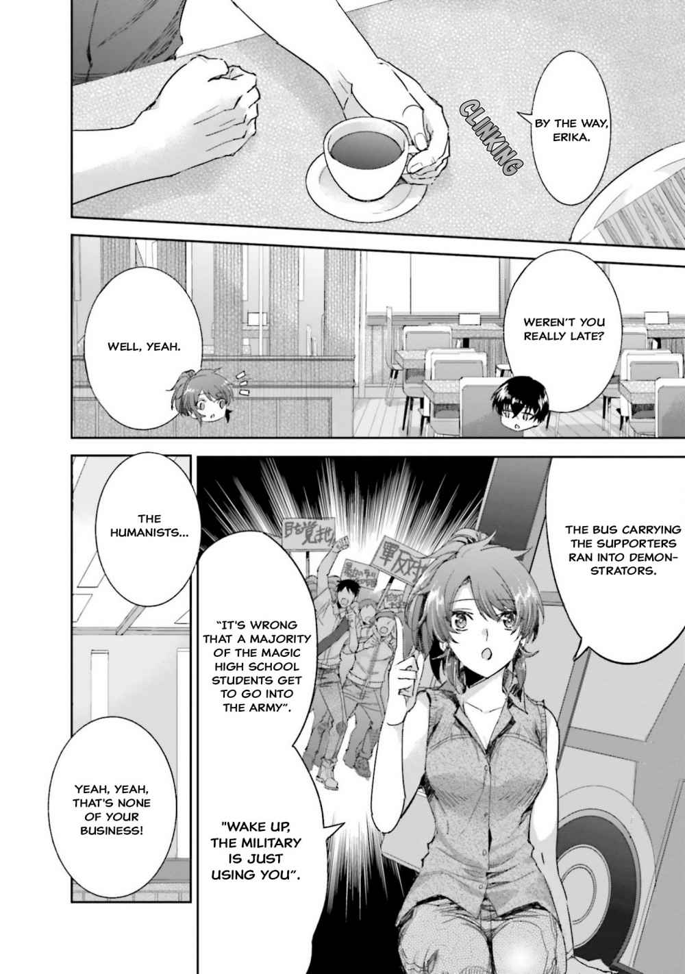 Mahouka Koukou no Rettousei - Steeplechase-hen Chapter 11 10